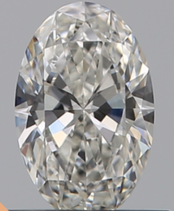0.51 carat oval natural diamond - With Clarity