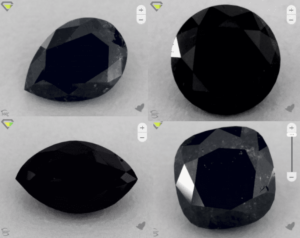 Black Diamond Shapes