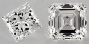 Princess & Asscher Diamond Cuts