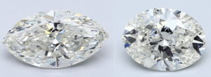 Oval and Marquise Cut Diamonds