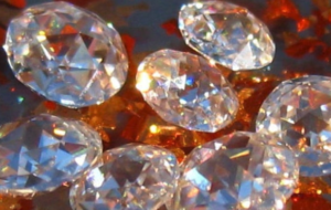 Group of Double Rose Cut Diamonds