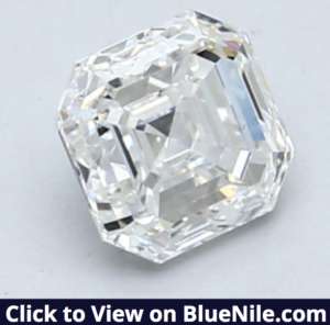 1.00 carat Asscher Cut Diamond