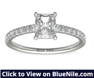 French Pave Diamond Ring