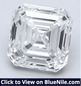 1.01 Carat Asscher Cut Diamond