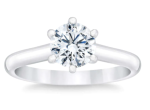 1.10 carat engagement ring