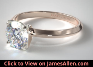14K Rose Gold Engagement Ring from James Allen