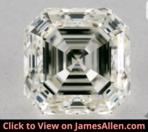 J Color Asscher Cut Diamond