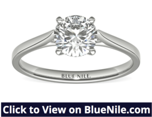 Petite Cathedral Engagement Ring