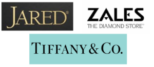 Tiffany Jared and Zales Logo