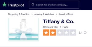 Tiffany's Customer Reviews