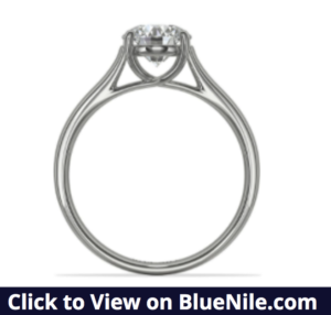 Trellis Setting Engagement Ring