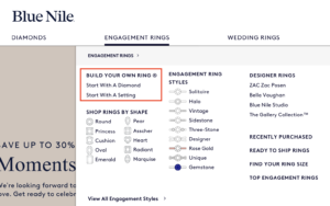 Build Your Own Engagement Ring Blue Nile
