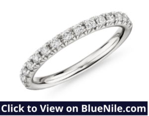 French Pave Wedding Ring
