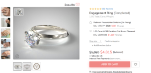 Six-Prong Engagement Ring from James Allen