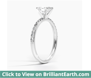 Shared Prong Diamond Ring