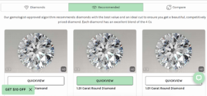 Recommended Diamonds