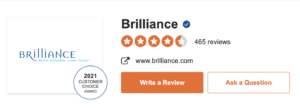 Brilliance Customer Reviews