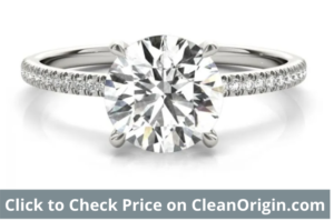Lab-Created Diamond Engagement Ring