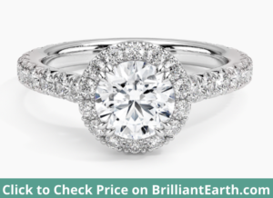 G Color Diamond Engagement Ring
