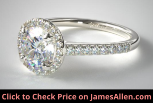 Halo Engagement Ring from James Allen