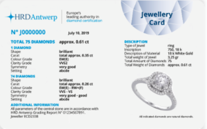 HRD Jewelry Report