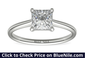 Inclusions on Princess Cut