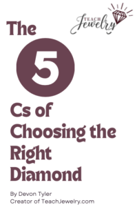 The 5 Cs of Choosing the Right Diamond