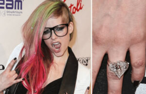 Avril Lavigne Engagement Ring