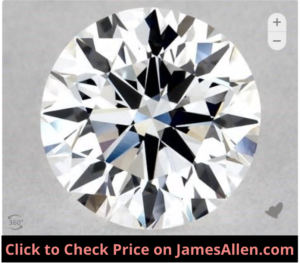 Colorless Diamond with D Grade