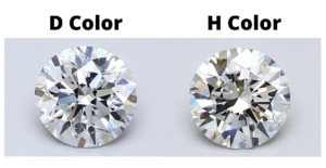D vs H Color Diamond