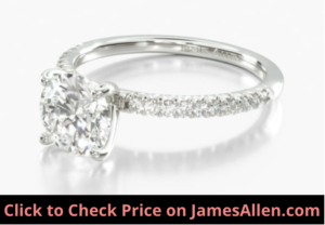 Eye-Clean Engagement Ring with I Diamond