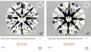 Prices of J Color Diamonds