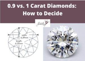 0.9 Carat vs 1 Carat Diamonds
