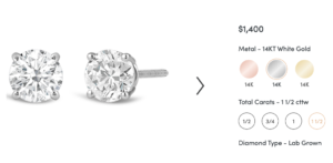 Diamond Stud Earrings from With Clarity