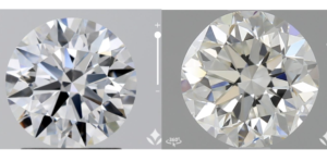 Lab-Created Diamond and Natural Diamond