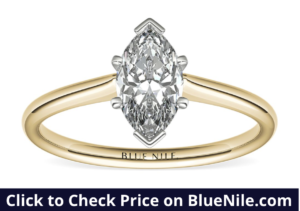 Marquise Cut Solitaire Setting