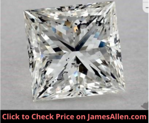 Princess Cut with Inclusions