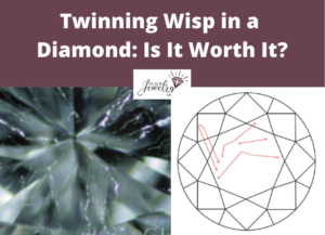 Twinning Wisp in a Diamond