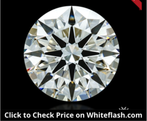 Diamond with Ideal Cut and Thin to Medium Girdle