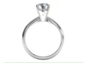 High Set Ring with Prongs