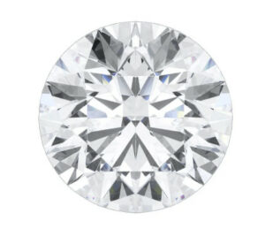 Round-Cut Diamond Graded by GCAL