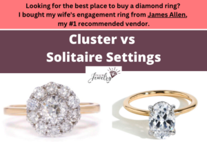 Cluster vs Solitaire Setting