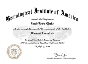 GIA Applied Jewelry Professional Diploma