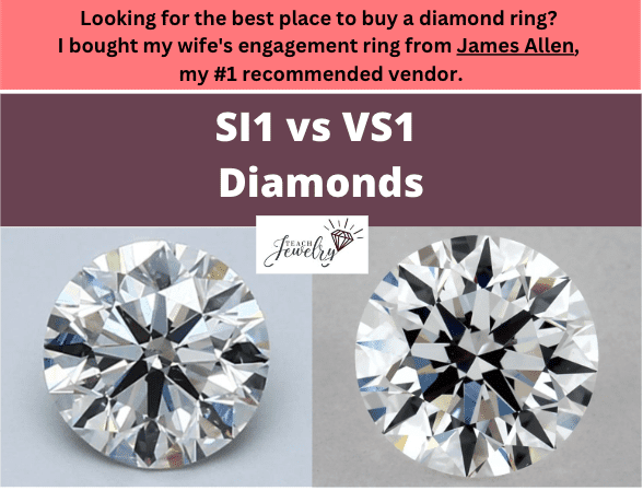 SI1 vs VS1 Diamond Clarity