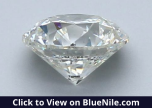 Round-Cut Diamond with SI1 Clarity Grade