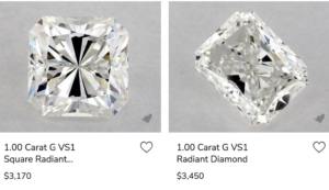 Cost of Radiant Cut Diamond