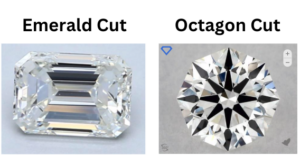 Comparing the Shape of an Emerald Cut Diamond