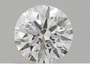 SI1 Diamond With no Visible Inclusions