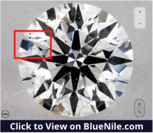 Identifying Black Spots on a Diamond