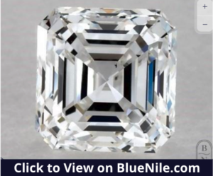 One-Carat Asscher Cut Diamond